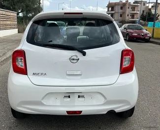 Mietwagen Nissan Micra 2017 in Griechenland, mit Benzin-Kraftstoff und 89 PS ➤ Ab 25 EUR pro Tag.