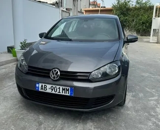 Autovermietung Volkswagen Golf 6 Nr.10530 Schaltgetriebe in Tirana, ausgestattet mit einem 1,4L Motor ➤ Von Aldi in Albanien.