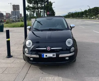 Autovermietung Fiat 500 Cabrio Nr.10509 Automatisch in Tirana, ausgestattet mit einem 1,4L Motor ➤ Von Armand in Albanien.