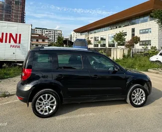 Vermietung Skoda Yeti. Wirtschaft, Komfort, Crossover Fahrzeug zur Miete in Albanien ✓ Kaution Einzahlung von 100 EUR ✓ Versicherungsoptionen KFZ-HV.