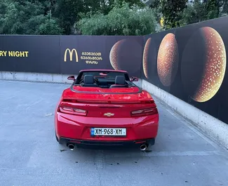 Chevrolet Camaro Cabrio 2017 zur Miete verfügbar in Tiflis, mit Kilometerbegrenzung 200 km/Tag.