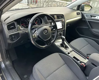 Diesel 1,6L Motor von Volkswagen Golf 7 2019 zur Miete in Becici.