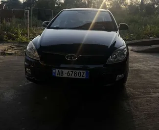 Autovermietung Hyundai i30 Nr.10493 Schaltgetriebe in Durres, ausgestattet mit einem 1,6L Motor ➤ Von Xhuljan in Albanien.