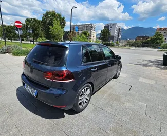 Mietwagen Volkswagen Golf 6 2010 in Albanien, mit Benzin-Kraftstoff und 120 PS ➤ Ab 28 EUR pro Tag.