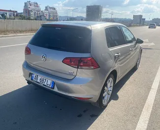 Mietwagen Volkswagen Golf 7 2015 in Albanien, mit Diesel-Kraftstoff und 110 PS ➤ Ab 30 EUR pro Tag.