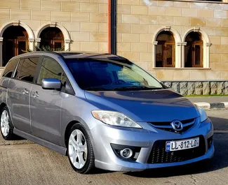 Frontansicht eines Mietwagens Mazda 5 in Kutaisi, Georgien ✓ Auto Nr.8675. ✓ Automatisch TM ✓ 1 Bewertungen.