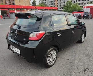 Mietwagen Mitsubishi Mirage 2021 in Armenien, mit Benzin-Kraftstoff und 78 PS ➤ Ab 42 USD pro Tag.