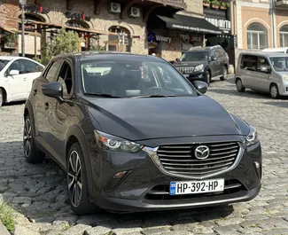 Vermietung Mazda CX-3. Komfort, Crossover Fahrzeug zur Miete in Georgien ✓ Kaution Einzahlung von 200 GEL ✓ Versicherungsoptionen KFZ-HV, TKV, Insassen.