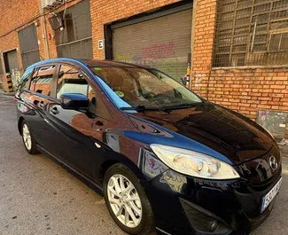 Autovermietung Mazda 5 Nr.10932 Schaltgetriebe in Barcelona, ausgestattet mit einem 1,6L Motor ➤ Von Sergej in Spanien.