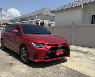 Autovermietung Toyota Yaris Ativ Nr.10808 Automatisch am Flughafen Phuket, ausgestattet mit einem 1,2L Motor ➤ Von Viacheslav in Thailand.