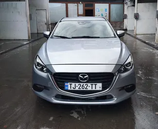 Vermietung Mazda 3. Wirtschaft, Komfort Fahrzeug zur Miete in Georgien ✓ Kaution Keine Kaution ✓ Versicherungsoptionen KFZ-HV, VKV Komplett, Insassen, Diebstahlschutz, Keine Kaution.