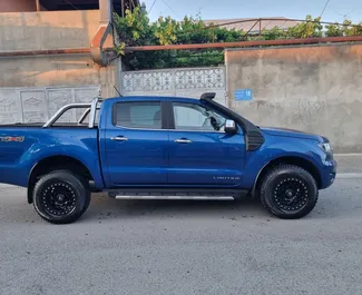 Frontansicht eines Mietwagens Ford Ranger in Tiflis, Georgien ✓ Auto Nr.11016. ✓ Automatisch TM ✓ 0 Bewertungen.