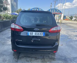 Autovermietung Ford C-Max Grand Nr.11068 Schaltgetriebe am Flughafen von Tirana, ausgestattet mit einem 1,6L Motor ➤ Von Enrigen in Albanien.