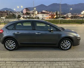 Mietwagen Citroen C4 2009 in Albanien, mit Benzin-Kraftstoff und  PS ➤ Ab 15 EUR pro Tag.