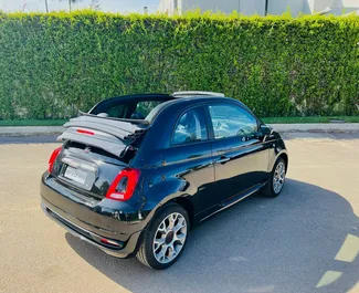 Autovermietung Fiat 500 Cabrio Nr.11048 Automatisch in Casablanca, ausgestattet mit einem 40,0L Motor ➤ Von Hicham in Marokko.