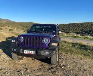 Jeep Wrangler 2023 zur Miete verfügbar in Tiflis, mit Kilometerbegrenzung 250 km/Tag.