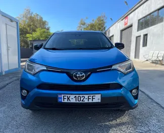 Frontansicht eines Mietwagens Toyota Rav4 in Tiflis, Georgien ✓ Auto Nr.11096. ✓ Automatisch TM ✓ 0 Bewertungen.