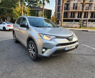 Vermietung Toyota Rav4. Komfort, SUV, Crossover Fahrzeug zur Miete in Georgien ✓ Kaution Keine Kaution ✓ Versicherungsoptionen KFZ-HV, VKV Komplett, Insassen, Diebstahlschutz, Keine Kaution.