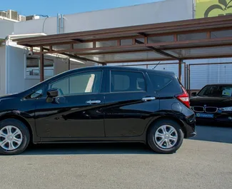 Mietwagen Nissan Note 2019 auf Zypern, mit Benzin-Kraftstoff und 120 PS ➤ Ab 25 EUR pro Tag.