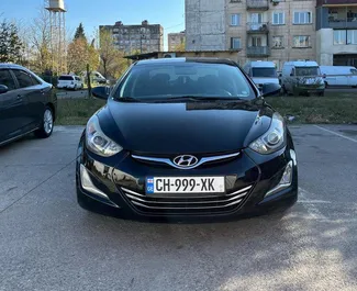 Frontansicht eines Mietwagens Hyundai Elantra in Kutaisi, Georgien ✓ Auto Nr.11311. ✓ Automatisch TM ✓ 0 Bewertungen.