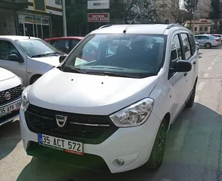 Autovermietung Dacia Lodgy Stepway Nr.8581 Schaltgetriebe am Flughafen Izmir, ausgestattet mit einem 1,5L Motor ➤ Von Ibrahim in der Türkei.