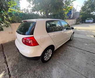 Mietwagen Volkswagen Golf 5 2008 in Albanien, mit Diesel-Kraftstoff und 140 PS ➤ Ab 18 EUR pro Tag.