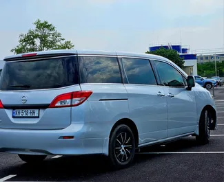 Vermietung Nissan Quest. Komfort, Minivan Fahrzeug zur Miete in Georgien ✓ Kaution Keine Kaution ✓ Versicherungsoptionen KFZ-HV, Insassen, Diebstahlschutz, Junge.