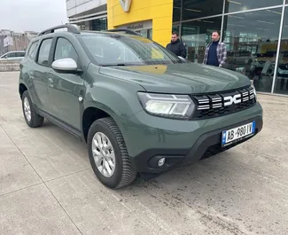 Autovermietung Dacia Duster Nr.11505 Schaltgetriebe am Flughafen von Tirana, ausgestattet mit einem 1,5L Motor ➤ Von Leonard in Albanien.