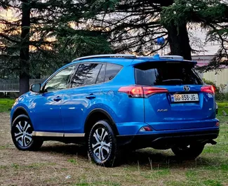 Vermietung Toyota Rav4. Komfort, SUV, Crossover Fahrzeug zur Miete in Georgien ✓ Kaution Keine Kaution ✓ Versicherungsoptionen KFZ-HV, Insassen, Diebstahlschutz, Junge.