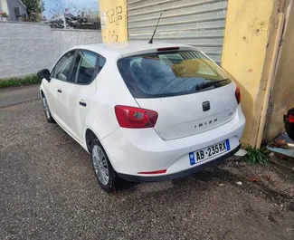 Autovermietung SEAT Ibiza Nr.11307 Schaltgetriebe in Tirana, ausgestattet mit einem 1,2L Motor ➤ Von Oltjon in Albanien.