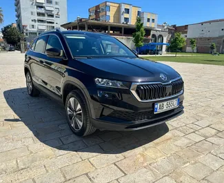 Autovermietung Skoda Karoq Nr.11526 Automatisch am Flughafen von Tirana, ausgestattet mit einem 2,0L Motor ➤ Von Leonard in Albanien.