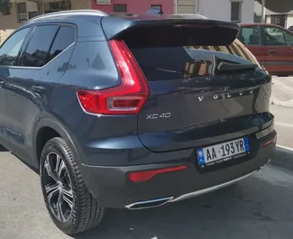 Autovermietung Volvo XC40 Nr.11500 Automatisch am Flughafen von Tirana, ausgestattet mit einem 2,0L Motor ➤ Von Leonard in Albanien.