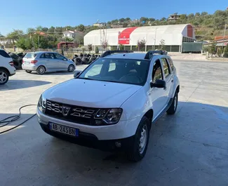 Autovermietung Dacia Duster Nr.11493 Schaltgetriebe am Flughafen von Tirana, ausgestattet mit einem 1,5L Motor ➤ Von Leonard in Albanien.