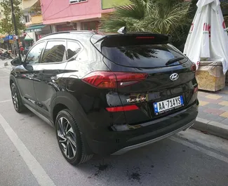 Vermietung Hyundai Tucson. Wirtschaft, Komfort, SUV, Crossover Fahrzeug zur Miete in Albanien ✓ Kaution Einzahlung von 300 EUR ✓ Versicherungsoptionen KFZ-HV, TKV, Ausland.