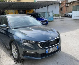 Autovermietung Skoda Scala Nr.11496 Automatisch am Flughafen von Tirana, ausgestattet mit einem 1,0L Motor ➤ Von Leonard in Albanien.