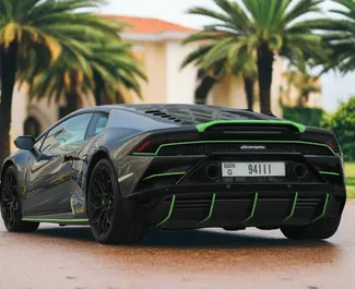 Vermietung Lamborghini Huracan Coupe. Premium, Luxus Fahrzeug zur Miete in VAE ✓ Kaution Einzahlung von 8000 AED ✓ Versicherungsoptionen KFZ-HV.