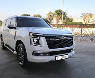 Autovermietung Nissan Patrol Nr.11559 Automatisch am internationalen Flughafen von Dubai, ausgestattet mit einem L Motor ➤ Von Feruzkhon in VAE.