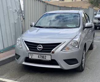 Mietwagen Nissan Sunny 2023 in VAE, mit Benzin-Kraftstoff und 118 PS ➤ Ab 153 AED pro Tag.