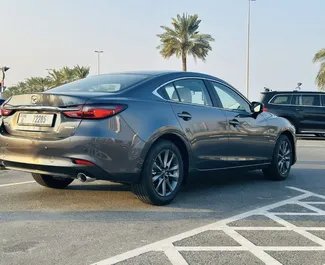 Vermietung Mazda 6. Komfort, Premium Fahrzeug zur Miete in VAE ✓ Kaution Einzahlung von 2000 AED ✓ Versicherungsoptionen KFZ-HV, TKV.