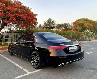 Autovermietung Mercedes-Benz S500 Nr.11563 Automatisch am internationalen Flughafen von Dubai, ausgestattet mit einem L Motor ➤ Von Feruzkhon in VAE.