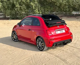 Autovermietung Abarth 695 Cabrio Nr.11384 Automatisch in Dubai, ausgestattet mit einem 1,8L Motor ➤ Von Andry in VAE.