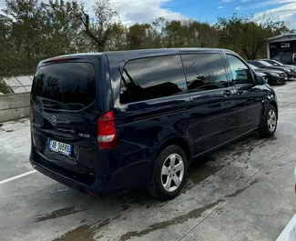 Vermietung Mercedes-Benz Vito. Komfort, Premium, Minivan Fahrzeug zur Miete in Albanien ✓ Kaution Keine Kaution ✓ Versicherungsoptionen KFZ-HV, TKV, VKV Plus, Ausland, Junge.