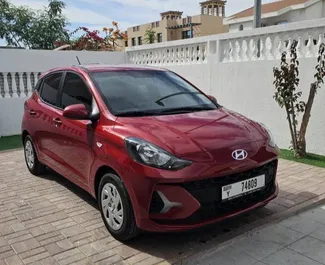 Autovermietung Hyundai i10 Nr.11645 Automatisch in Dubai, ausgestattet mit einem 1,2L Motor ➤ Von Mohammad in VAE.