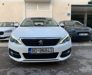 Diesel 1,5L Motor von Peugeot 308 2020 zur Miete in Budva.