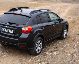 Vermietung Subaru Crosstrek. Komfort, SUV, Crossover Fahrzeug zur Miete in Georgien ✓ Kaution Einzahlung von 250 GEL ✓ Versicherungsoptionen KFZ-HV, TKV, VKV Plus, Diebstahlschutz.