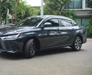 Autovermietung Toyota Yaris Ativ Nr.11818 Automatisch am Flughafen Bangkok Don Muang, ausgestattet mit einem L Motor ➤ Von Terdsak in Thailand.