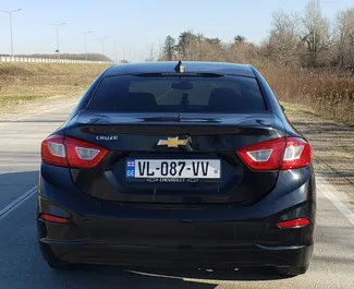 Mietwagen Chevrolet Cruze 2019 in Georgien, mit Benzin-Kraftstoff und 195 PS ➤ Ab 95 GEL pro Tag.