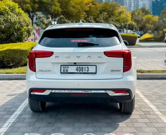 Frontansicht eines Mietwagens Haval Jolion in Dubai, VAE ✓ Auto Nr.11413. ✓ Automatisch TM ✓ 0 Bewertungen.