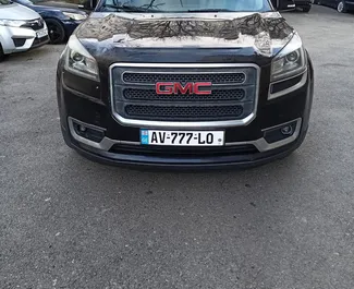 GMC Acadia 2016 zur Miete verfügbar in Tiflis, mit Kilometerbegrenzung unbegrenzte.