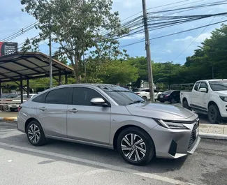 Autovermietung Toyota Yaris Ativ Nr.11701 Automatisch auf Samui Flughafen, ausgestattet mit einem L Motor ➤ Von Hongyoke in Thailand.